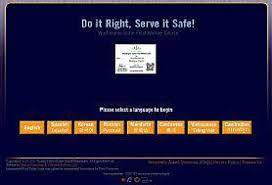 Complete the do it right, serve it safe! Srhd