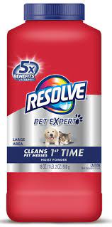 resolve pet formula carpet cleaner
