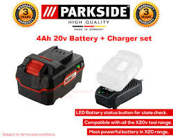 Parkside 20v battery wall adapter. Parkside 20v 4ah Cordless Battery Charger Compatible With X20v Team Series Eur 1 045 54 Picclick Fr