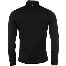 Mens Nike Dri Fit Element Half Zip Long Sleeve Running Top Black T Shirts Nielsen Animal