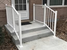 Most pool step handrails are stainless steel and will run you anywhere from $100 to $500, depending on the design. Handrails Elite Fence Deck