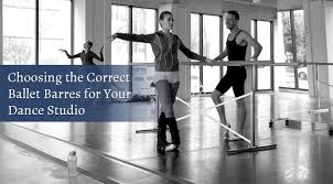 correct ballet barres for your dance studio