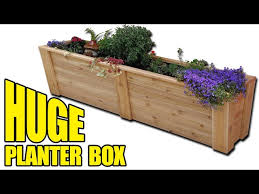 How To Build A Planter Box Free Plans