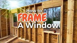 Energy efficiency ratings for new windows. Learn How To Frame A Window Building Tutorials Made Easy Youtube
