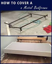 metal bed frame diy bed frame diy bed