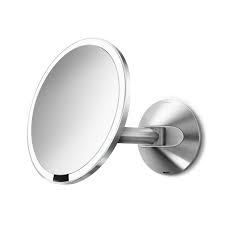 Simplehuman Sensor Mirrors 8 Wall Mount 5x Magnification Stainless Steel Reviews Wayfair