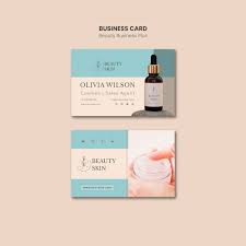cosmetic business card psd 18 000