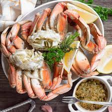 steamed dungeness crab legs with garlic