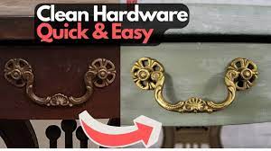 old furniture hardware cleaning