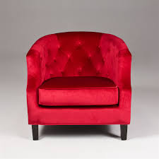 Add chic seating to your space with modern chairs. Red Velvet Sofa Red Accent Chair Velvet Accent Chair Red Sofa Velvet Sofas Tufted Sofas Tufted Accent Chair Red Upholstered Chairs Red Living Room