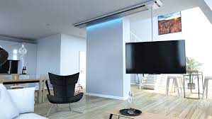 Как подвесить телевизор к потолку – плюсы и минусы, разновидности  кронштейнов, инструкция, особенности монтажа.