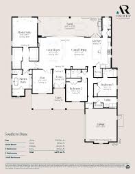 the southern dune plan ar homes by