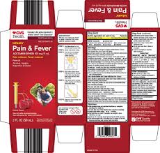 Cvs Pharmacy Inc Infants Pain Fever Drug Facts