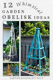 12 creative garden obelisk ideas