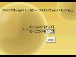 Acid Dissociation Constant For Ethanoic