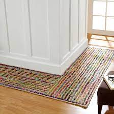 better trends l shape striped area rug