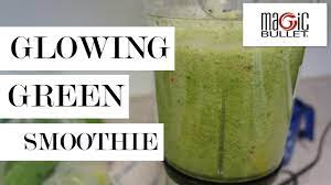 green smoothie with magic bullet