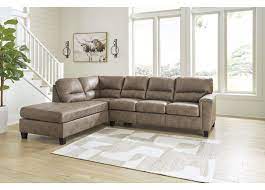 Faux Leather L Shaped Sofa Bed