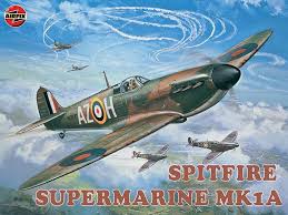 Spitfire Mk1a Airfix Metal Wall Art 3
