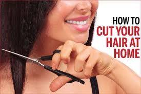 Here is a how to cut your own hair video! How To Cut Your Own Hair At Home Videos Femina In