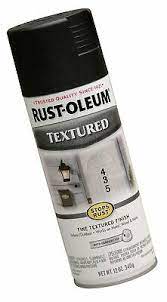 It is already primed with rustoleum black primer and i am scribing the. Rust Oleum 7220830 Textured Spray Paint 12 Oz Black Ebay
