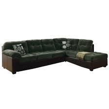 Acme Layce Sectional In Dark Green
