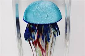 Murano Glass Jellyfish Aquarium By