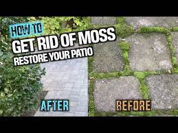 How To Clean Your Patio And Kill Moss