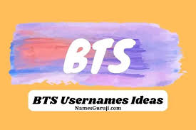 378 bts username ideas and cool suggestion
