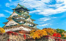 visiting osaka castle and nishinomaru