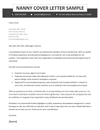 child care cover letter free exle