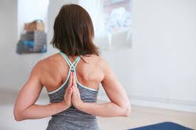 yoga shoulder stretches to relieve neck