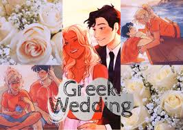 história greek wedding história