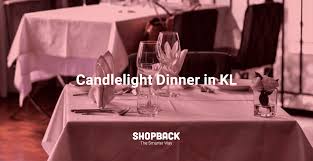 Couple taking candle light dinner. 10 Candlelight Dinner Restaurants In Kl For Your Anniversary