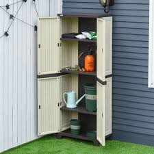 Plastic Garden Storage Cabinet Large