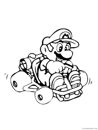Super mario coloring pages for children and adults you will be very happy if you paint these super mario coloring page from mario category. Mario Kart Coloring Pages Games Mario Kart 12 Printable 2021 0413 Coloring4free Coloring4free Com