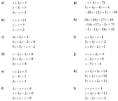 Math Exercises Math Problems Systems