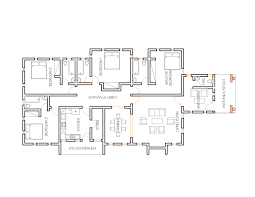4 bedroom bungalow floor plan