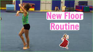 floor routine everyday gymnastics