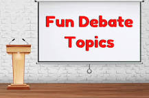 How do you start a fun debate?
