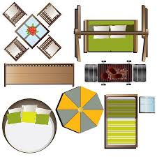 Good outdoor living room furniture set to refresh your home. Outdoor Furniture Top View Stock Vector Illustration And Royalty Free Outdoor Furniture Top View Clipart