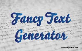 fancy text generator cool and stylish