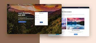 landing page free template bootstrap