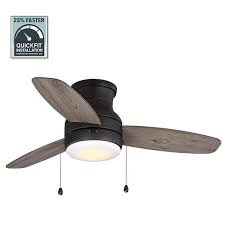 integrated led bronze ceiling fan