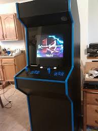 custom built arcade emulator cabinet