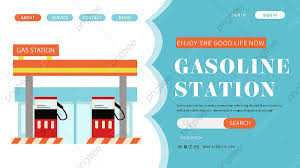 gas station network login page template