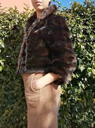 Buy Faux Fur Coat Vintage Brown Coat