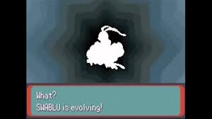 Pokemon Emerald Swablu Evolves To Altaria With Rare Candy