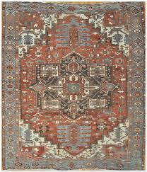 antique persian heriz rug in atlanta