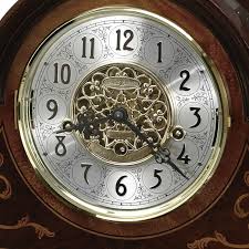 Key Wound Triple Chime Mantel Clock